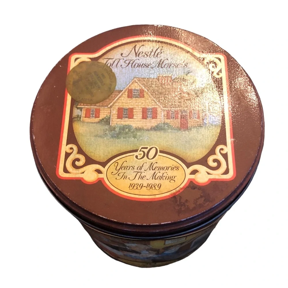 Nestle Tollhouse Vintage Metal Tin